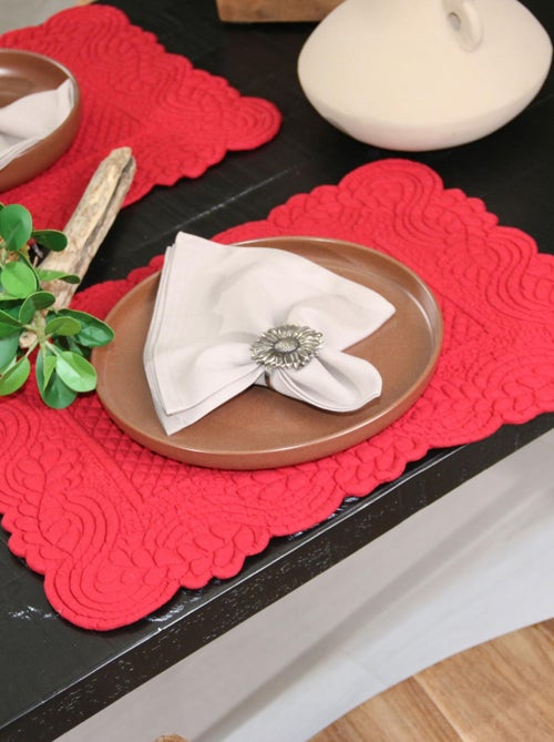 Tovaglietta in cotone trapuntato Morphee - Kiabi