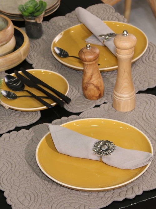 Tovaglietta in cotone trapuntato Morphee - Kiabi