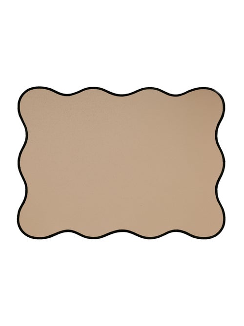 Tovaglietta rettangolare, liscia con bordi ondulati - Kiabi