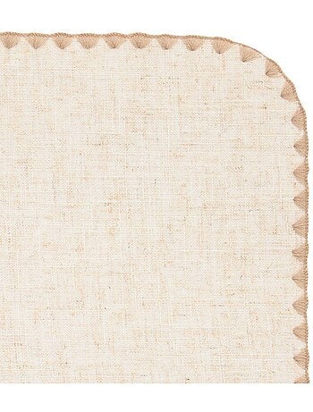 Tovaglietta sandrine effetto lino 45x30cm beige