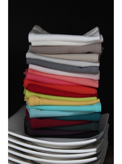 Tovaglioli a tinta unita e colorati - Kiabi