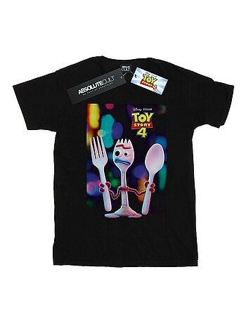 Toy story 4 maglietta forky poster uomo - disney