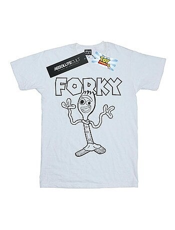 Toy story 4 maglietta forky uomo - disney
