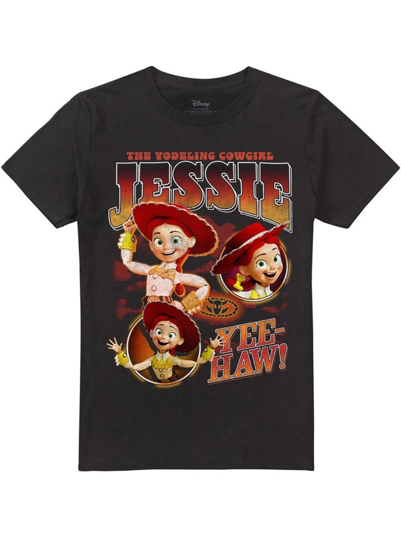 Toy Story Cowgirl Maglietta Jessie Homage Adulto Unisex Nero - Kiabi