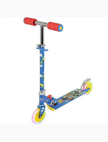 Toy story monopattino pieghevole a 2 ruote con luci
