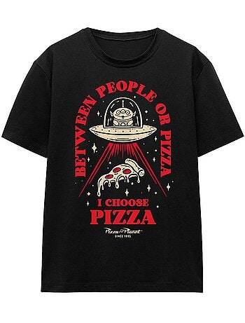 Toy Story Pizza Or People Maglietta Adulto Unisex