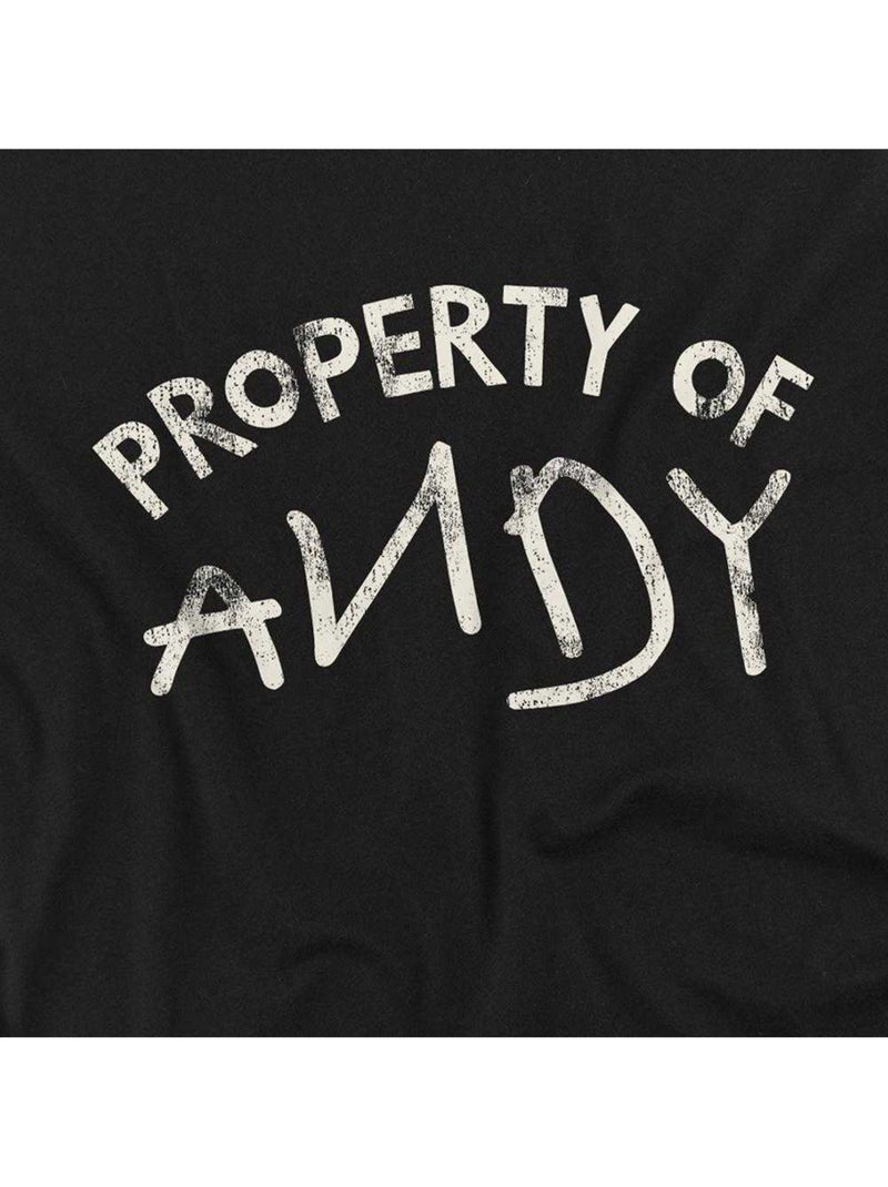 Toy Story Property Of Andy Maglietta Adulto Unisex Nero - Kiabi