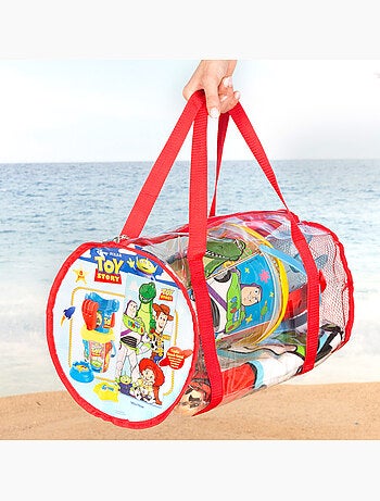 Toy story set secchiello da spiaggia con asciugamano e borsa accessori