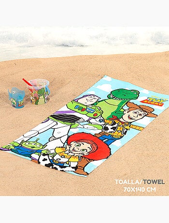 Toy story set secchiello da spiaggia con asciugamano e borsa accessori