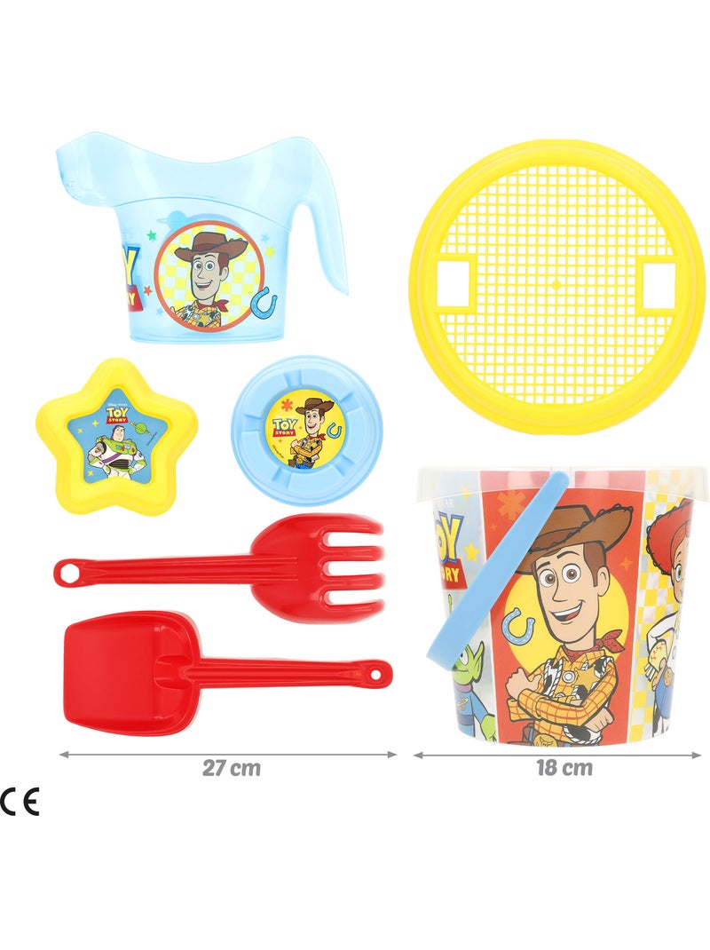Toy story set secchiello da spiaggia con asciugamano e borsa accessori N/D - Kiabi