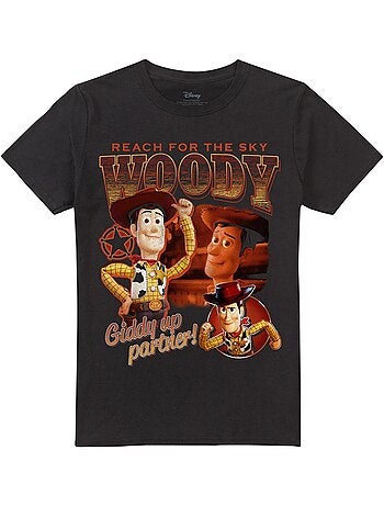 Toy Story Sheriff Maglietta Legno Homage Adulto Unisex