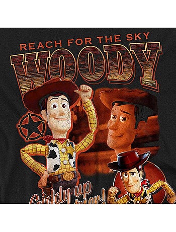 Toy Story Sheriff Maglietta Legno Homage Adulto Unisex