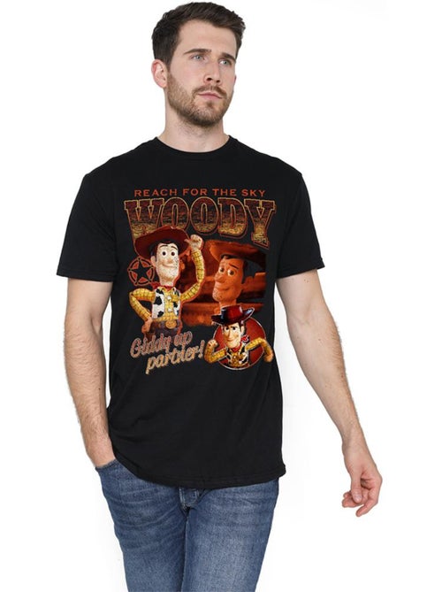 Toy Story Sheriff Maglietta Legno Homage Adulto Unisex - Kiabi