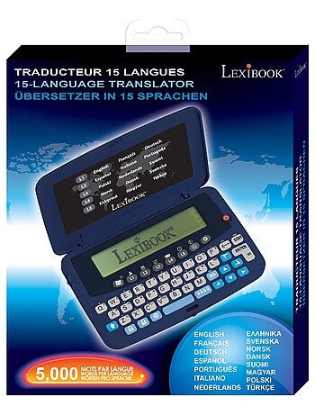 Traduttore elettronico tascabile in 15 lingue