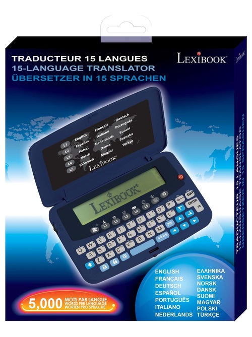 Traduttore elettronico tascabile in 15 lingue - Kiabi