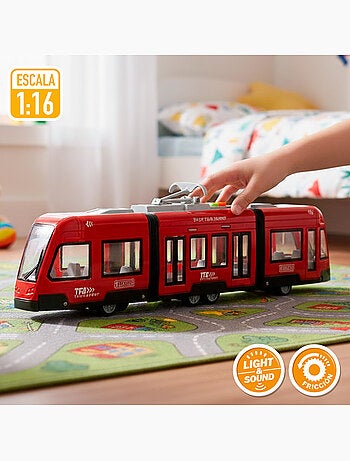 Tram giocattolo con luci e suoni 1:16 speed & go