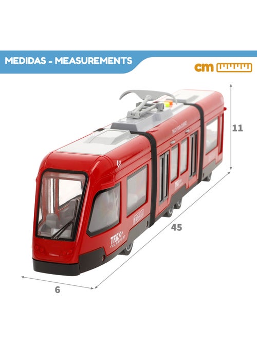 Tram giocattolo con luci e suoni 1:16 speed & go - Kiabi Tram giocattolo con luci e suoni 1:16 speed & go - Kiabi