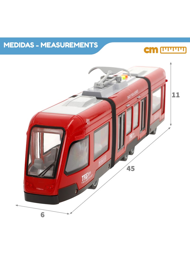 Tram giocattolo con luci e suoni 1:16 speed & go N/D - Kiabi