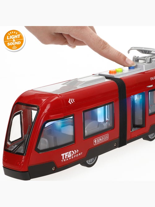 Tram giocattolo con luci e suoni 1:16 speed & go - Kiabi Tram giocattolo con luci e suoni 1:16 speed & go - Kiabi