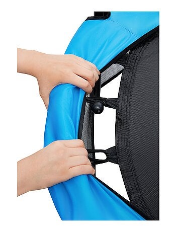 Trampolino da interno 140 cm con rete di sicurezza per bambini 3-6 anni HyperMotion