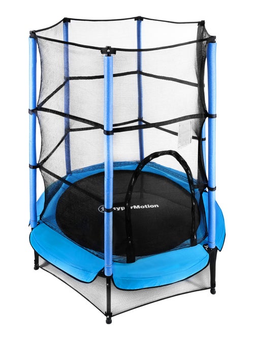 Trampolino da interno 140 cm con rete di sicurezza per bambini 3-6 anni HyperMotion - Kiabi Trampolino da interno 140 cm con rete di sicurezza per bambini 3-6 anni HyperMotion - Kiabi