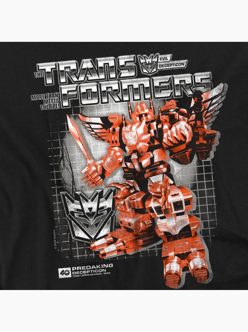Transformers Maglietta 40° Predaking Scatola Uomo Nero - Kiabi