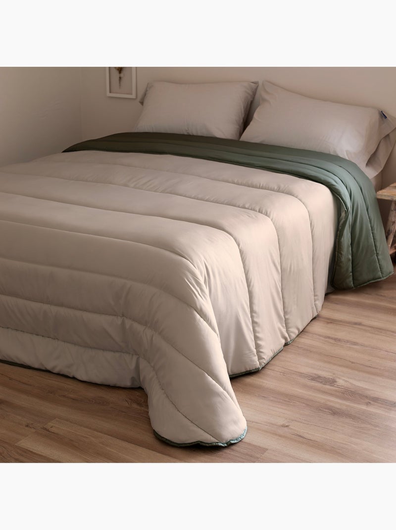 Trapunta Basic "Happyfriday" Verde oliva - Kiabi