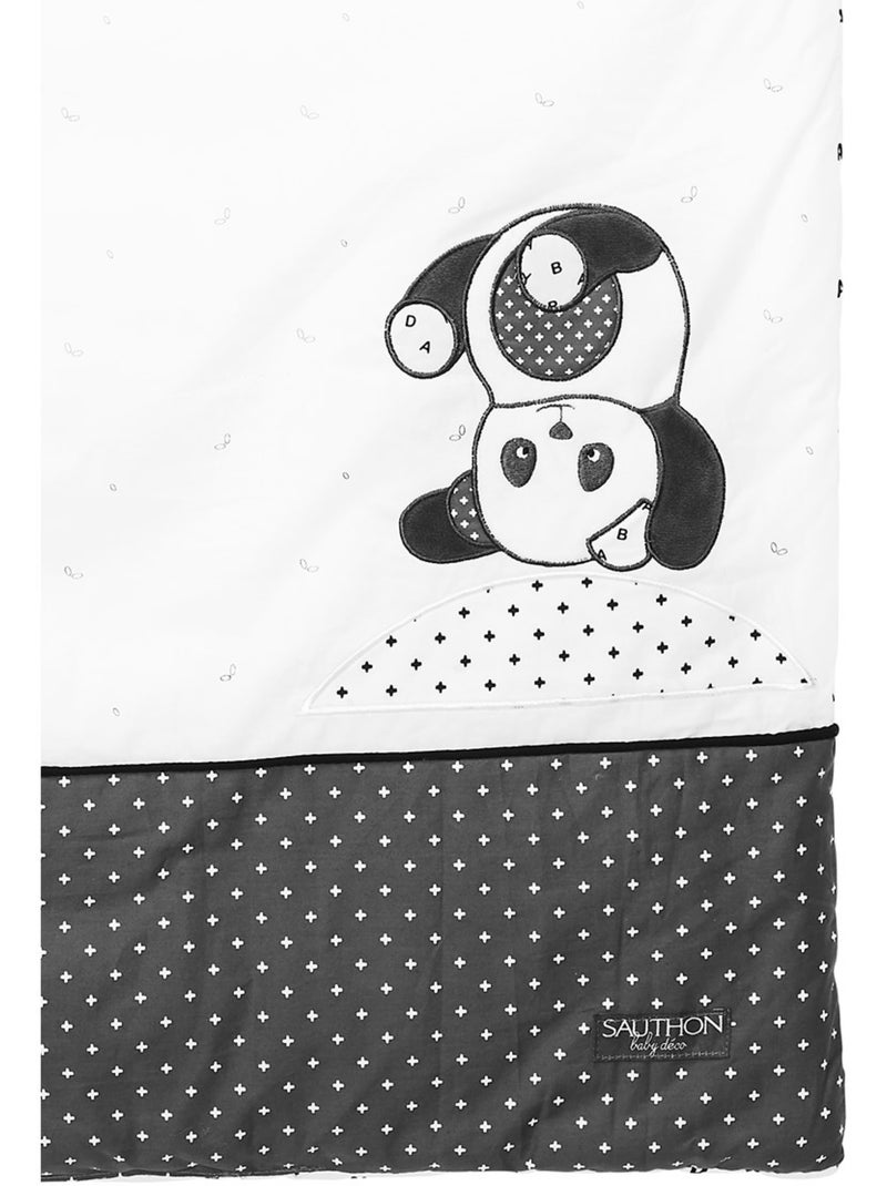 Trapunta in cotone per - SAUTHON Bianco Nero - Kiabi