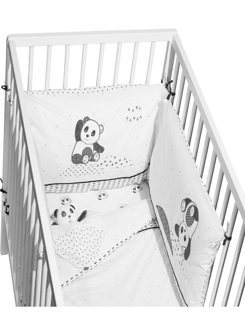 Trapunta in cotone per - SAUTHON Bianco Nero - Kiabi
