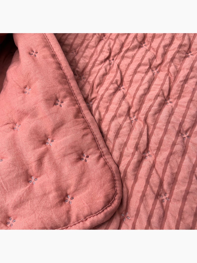 Trapunta o copriletto in microfibra Rosa - Kiabi