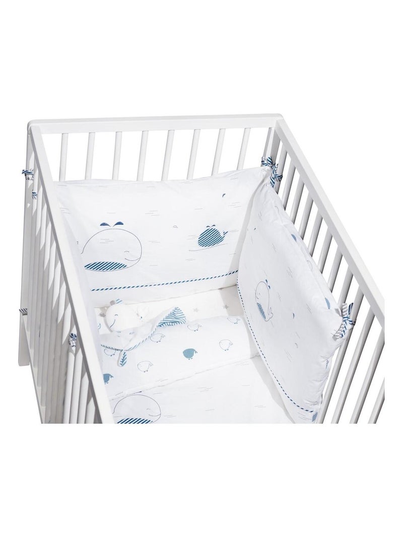 Trapunta per bambini in - SAUTHON Bianco Blu - Kiabi