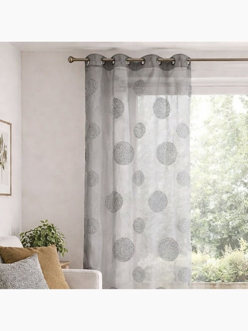 Trasparente con cerchi ricamati tono su tono - Kiabi