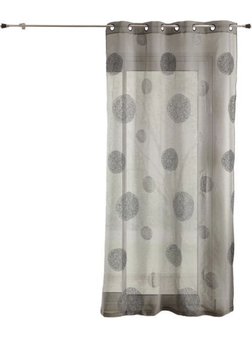 Trasparente con cerchi ricamati tono su tono - Kiabi