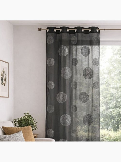 Trasparente con cerchi ricamati tono su tono - Kiabi