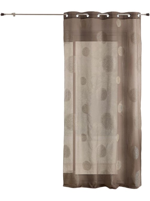 Trasparente con cerchi ricamati tono su tono - Kiabi