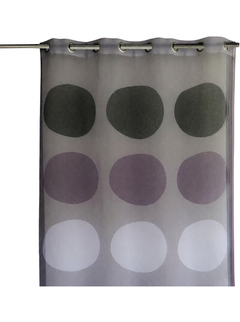 Trasparente con motivo a grandi pois Grigio antracite - Kiabi