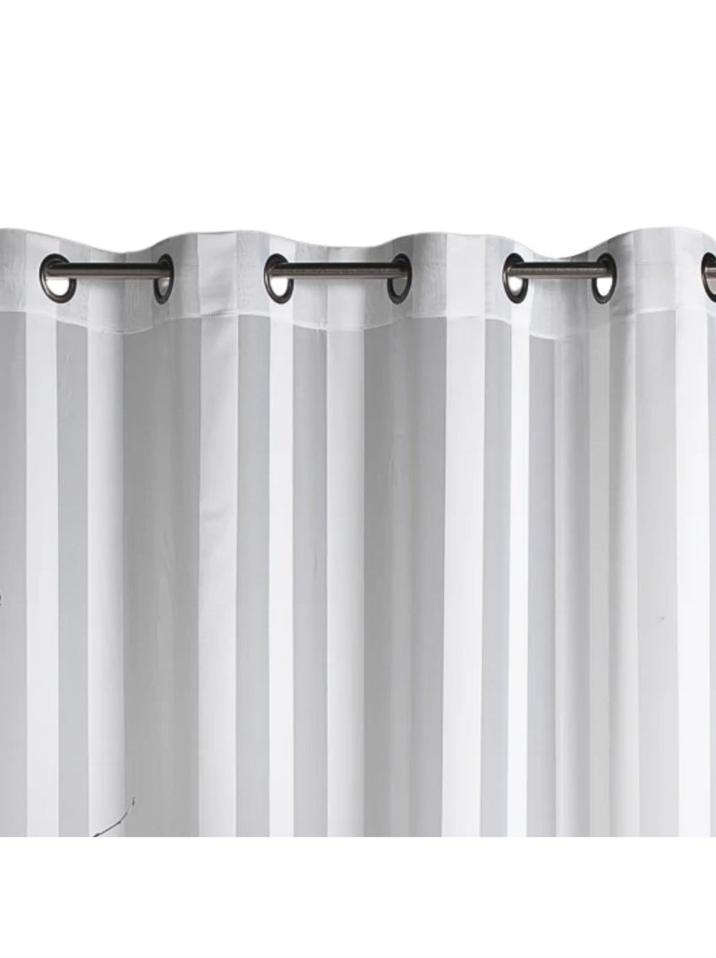 Trasparente con strisce intrecciate Bianco - Kiabi