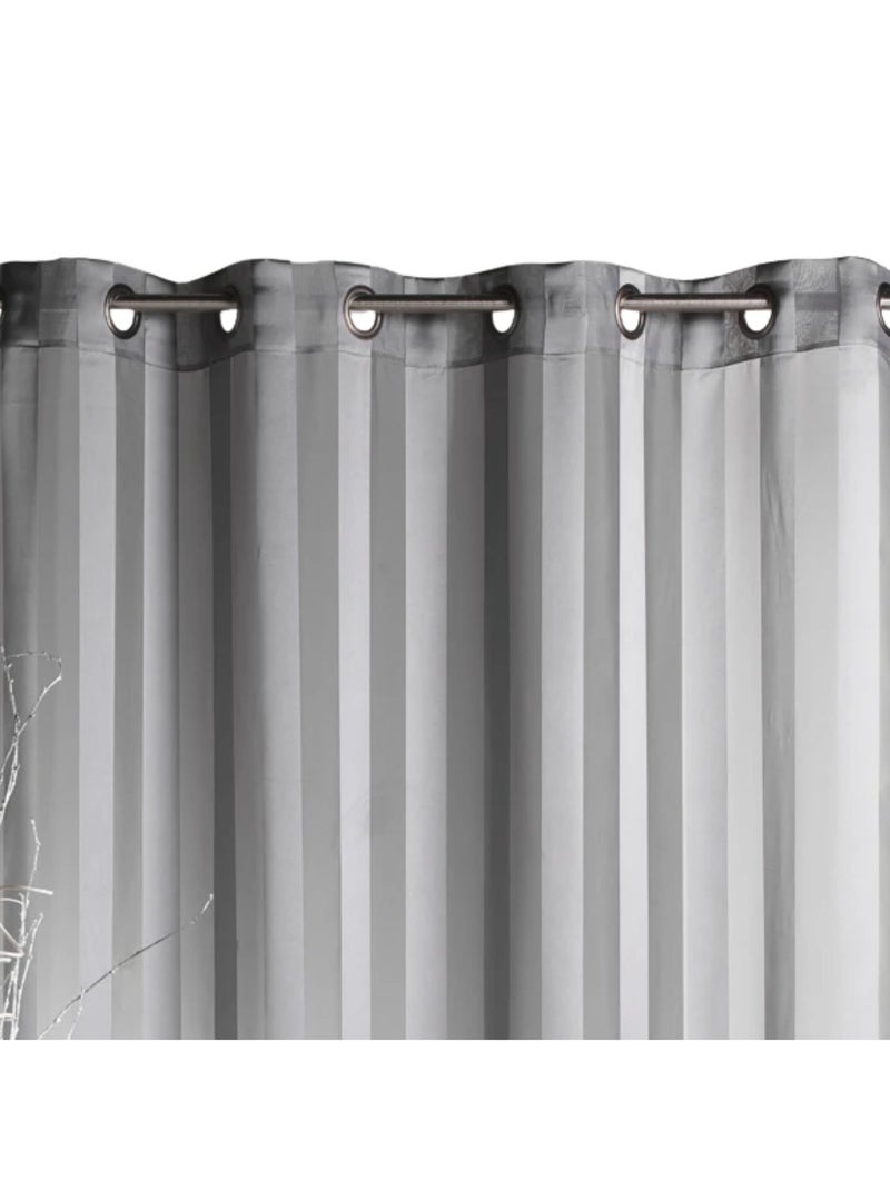 Trasparente con strisce intrecciate Grigio chiaro - Kiabi