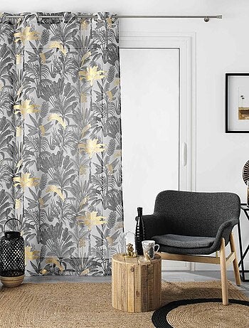 Trasparenze esotiche con stampe metalliche