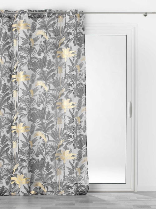 Trasparenze esotiche con stampe metalliche - Kiabi