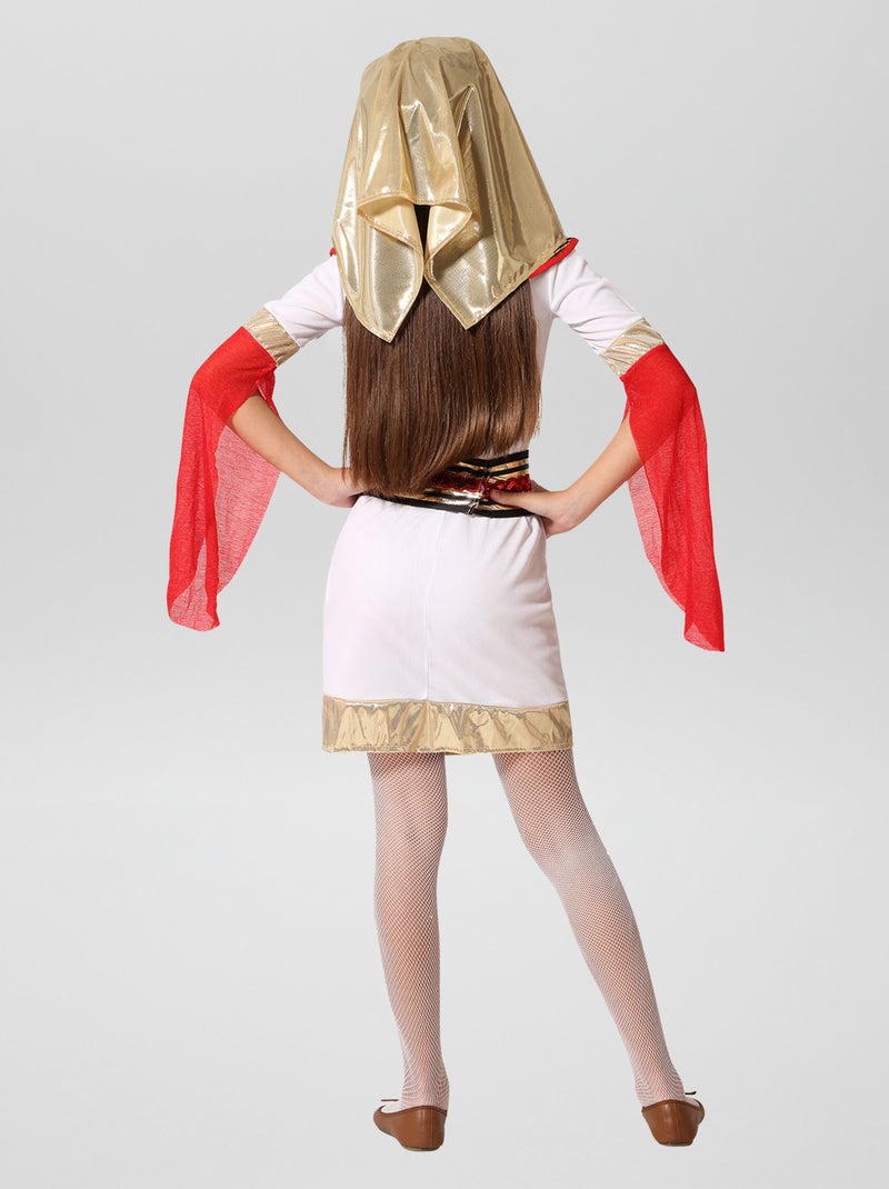 Travestimento da 'egiziana' - 4 pezzi bianco - Kiabi