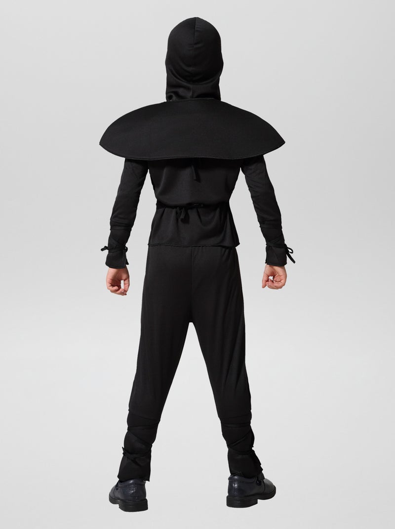 Travestimento da 'ninja' - 3 pezzi NERO - Kiabi