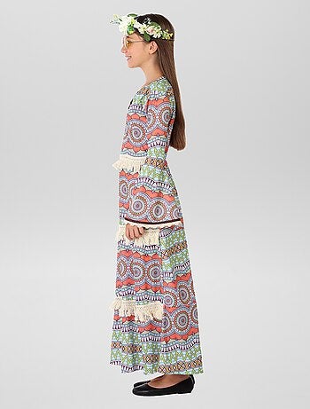 Travestimento lungo da 'hippie'