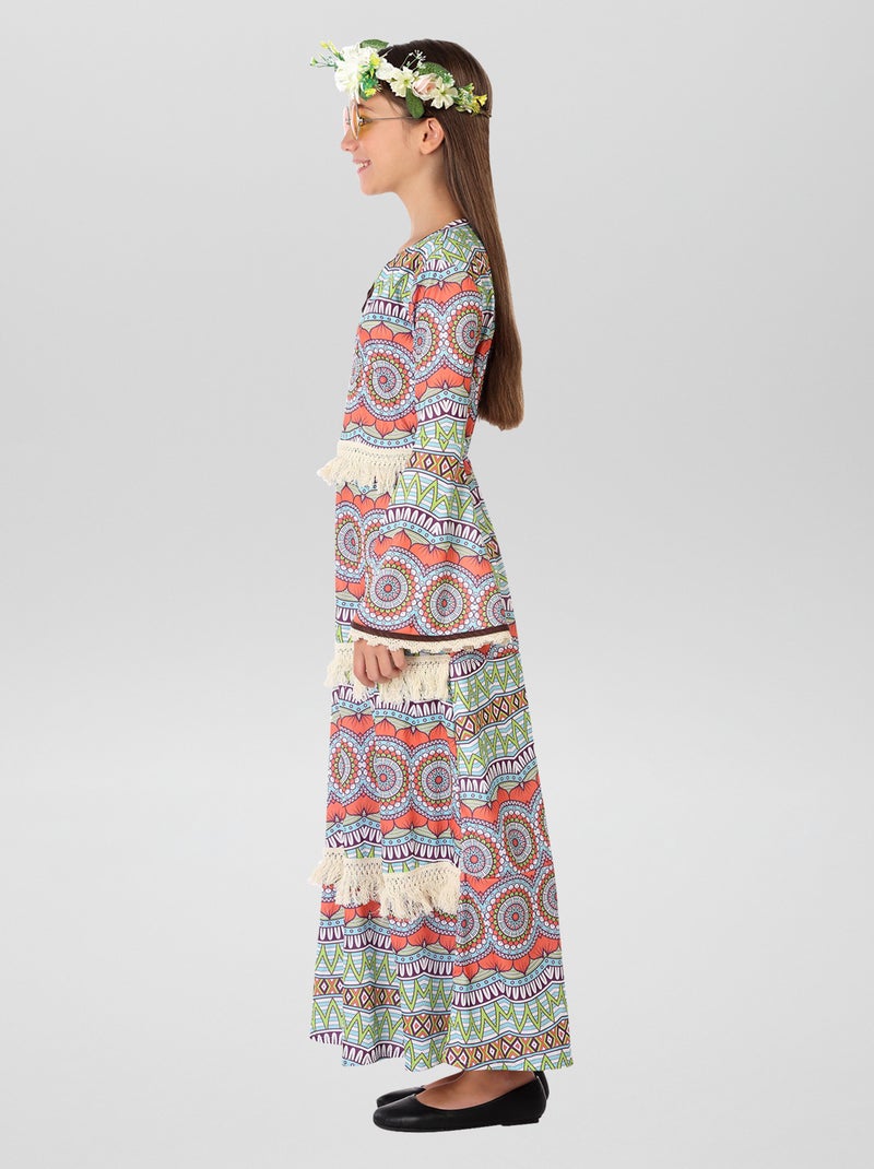 Travestimento lungo da 'hippie' BIANCO - Kiabi