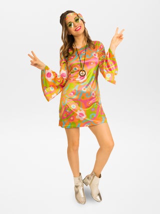Travestimento vestito da 'Hippy'