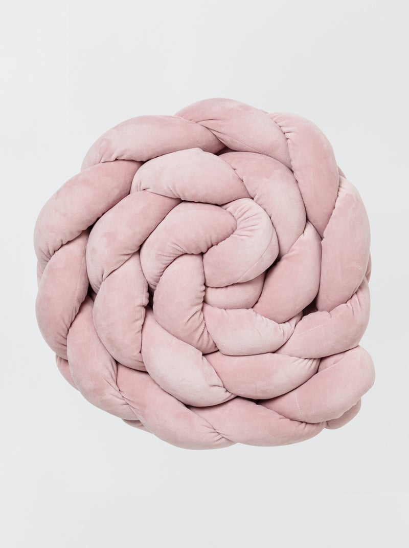 Treccia decorativa in velluto ROSA - Kiabi