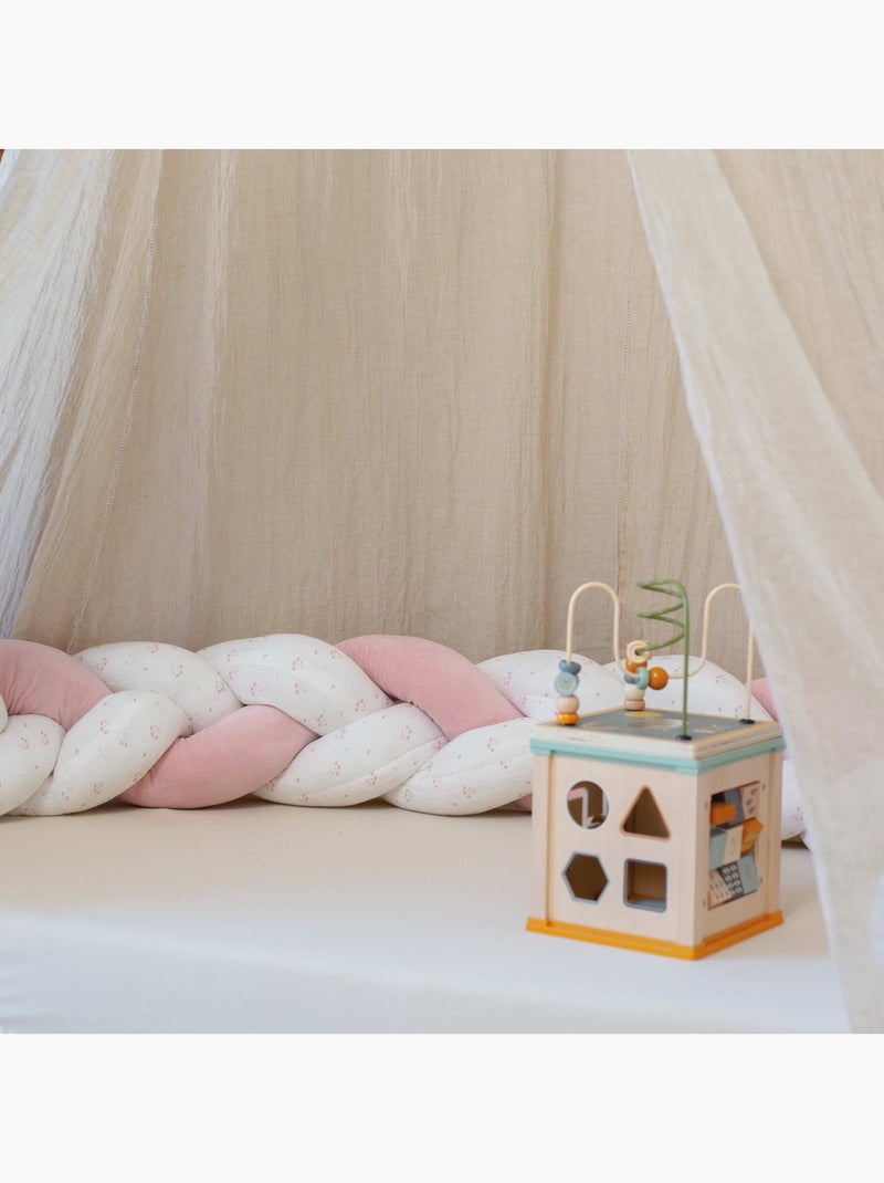 Treccia decorativa per neonato Rosa - Kiabi