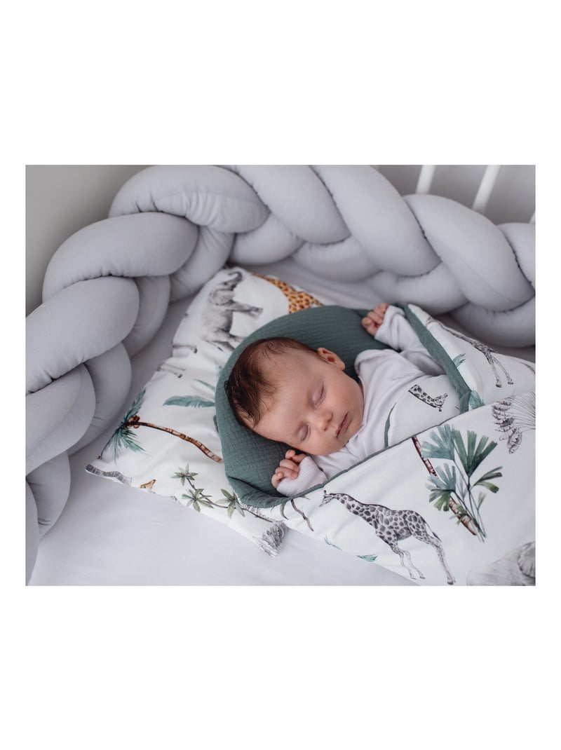 Treccia letto bebè universale velluto | SEVIRA KIDS Grigio - Kiabi