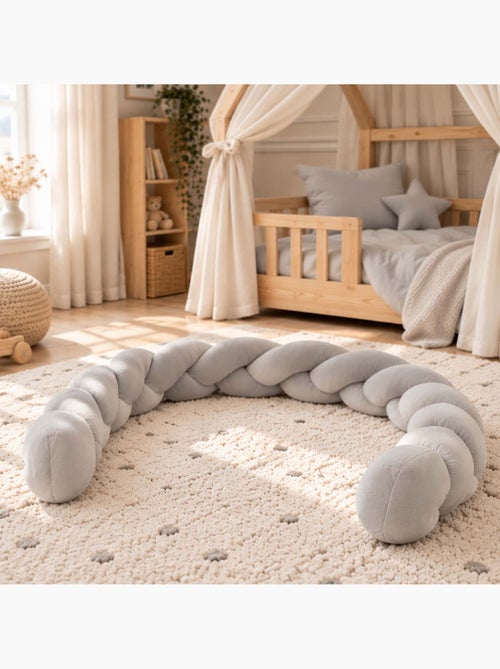Treccia paracolpi per lettino neonato in velluto | sevira kids | sevira kids - Kiabi Treccia paracolpi per lettino neonato in velluto | sevira kids | sevira kids - Kiabi