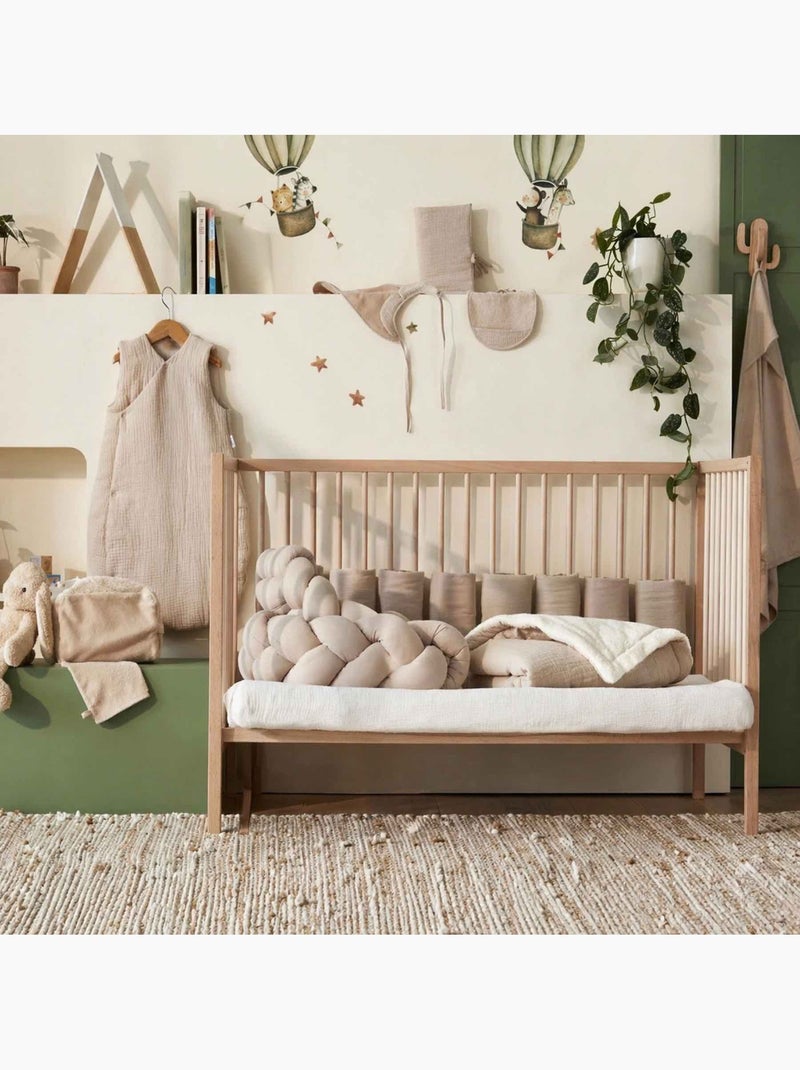Treccia paracolpi universale per lettino nido d'ape | SEVIRA KIDS Beige - Kiabi